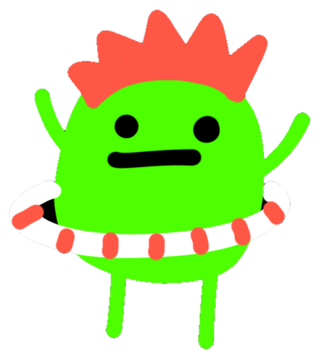 spoit in a hula outfit